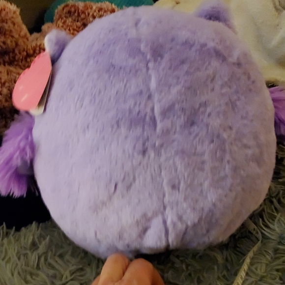 Trending round stuffed 16"> .rolly Owl..N.w.t. - Picture 3 of 7